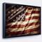 Designart - American Flag - Contemporary Framed Canvas Art Print